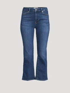 Le Crop Mini Bootcut Jeans