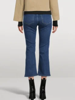 Le Crop Mini Bootcut Jeans
