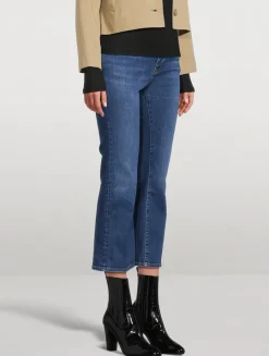 Le Crop Mini Bootcut Jeans