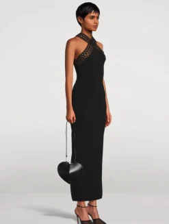 Le Cœur Leather Crossbody Bag