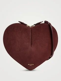 Le Cœur Leather Crossbody Bag