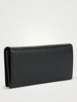 Le Foulonné Leather Continental Wallet
