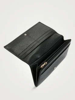 Le Foulonné Leather Continental Wallet
