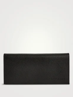Le Foulonné Leather Continental Wallet