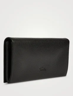 Le Foulonné Leather Continental Wallet