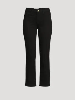 Le High Straight-Leg Jeans