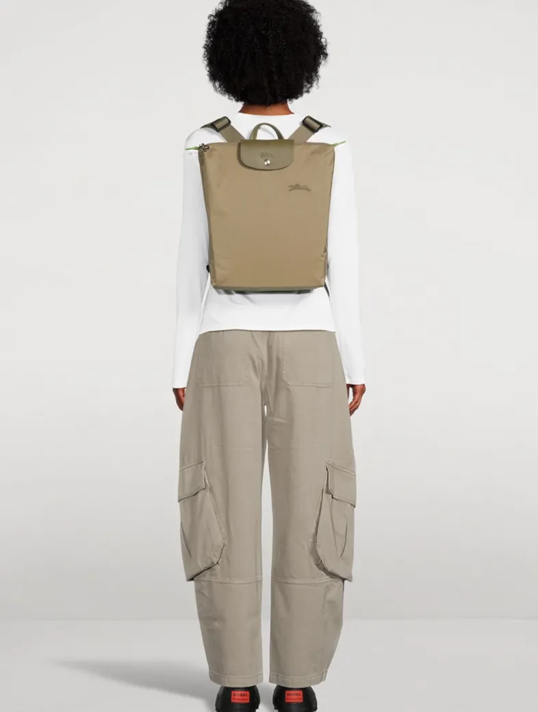 Le Pliage Green Backpack