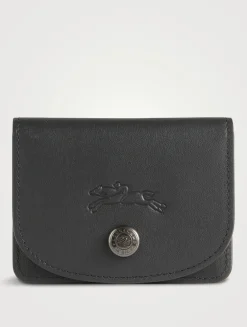 Le Pliage Xtra Leather Card Holder