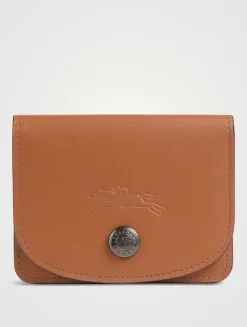Le Pliage Xtra Leather Card Holder