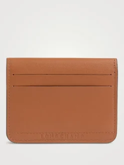 Le Pliage Xtra Leather Card Holder