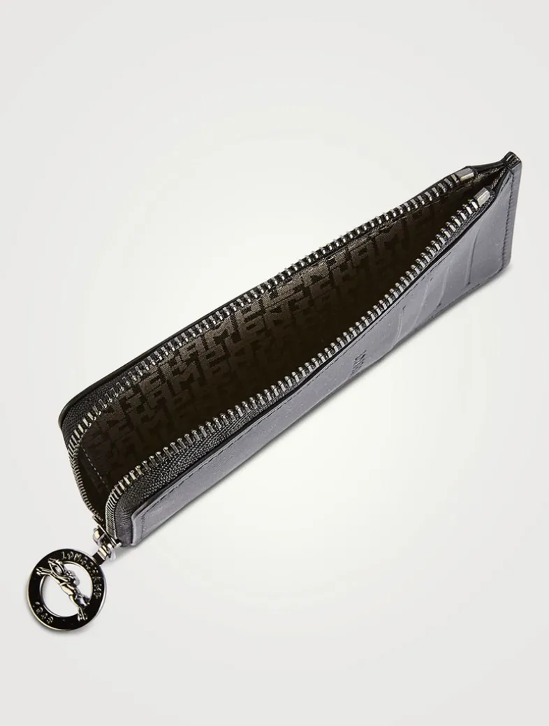 Le Pliage Xtra Leather Card Case