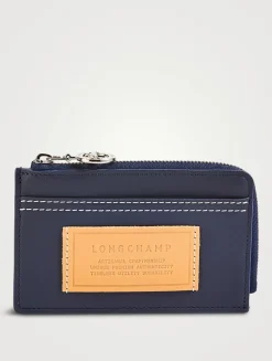 Le Pliage Xtra Leather Card Holder