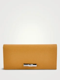 Le Roseau Leather Continental Wallet