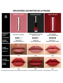 Le Rouge Interdit Cream Velvet Lipstick