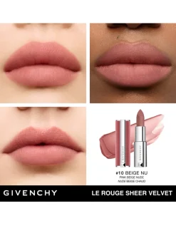 Le Rouge Sheer Velvet Matte Lipstick
