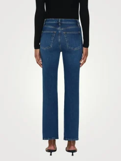 Le Sleek Straight Jeans