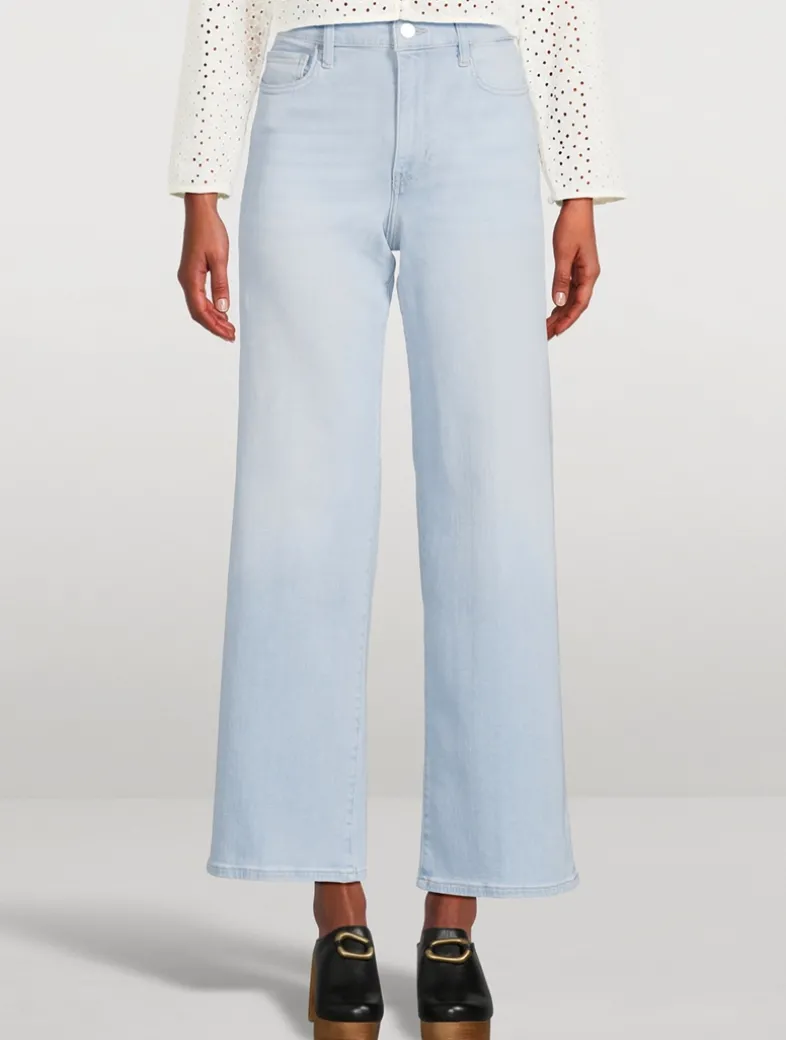 Le Slim Palazzo Jeans