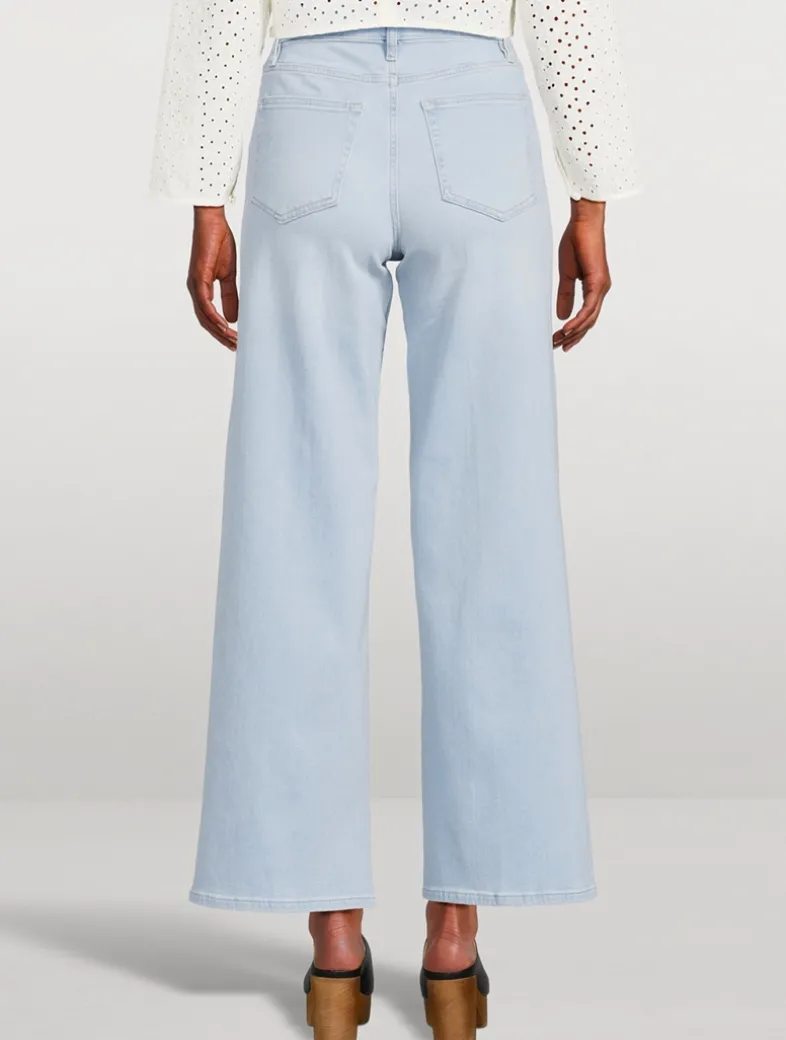 Le Slim Palazzo Jeans