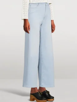 Le Slim Palazzo Jeans