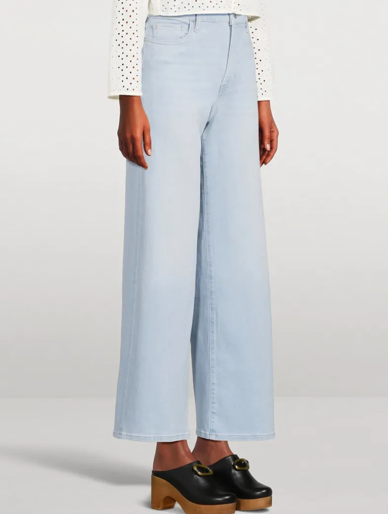 Le Slim Palazzo Jeans