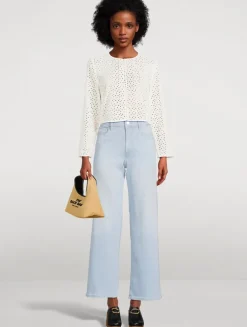 Le Slim Palazzo Jeans