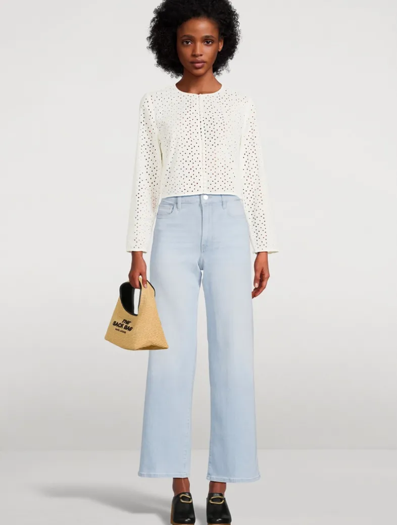 Le Slim Palazzo Jeans