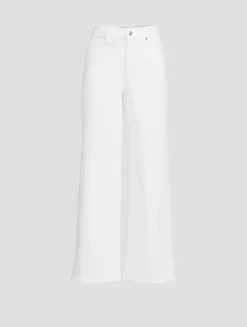 Le Slim Palazzo Wide-Leg Jeans