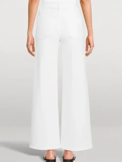 Le Slim Palazzo Wide-Leg Jeans