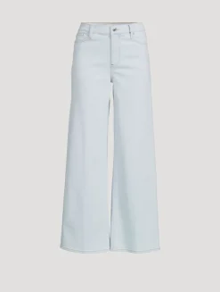 Le Slim Palazzo Wide-Leg Jeans