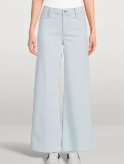 Le Slim Palazzo Wide-Leg Jeans