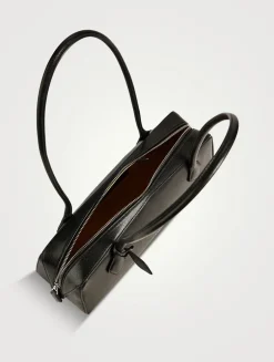Le Teckel Leather Shoulder Bag