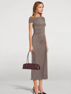 Le Teckel Leather Shoulder Bag