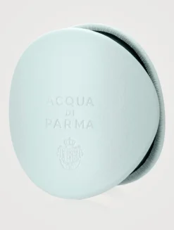 Leather Car Diffuser Case - Cloudy Blue