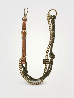 Leather, Cord And Metal Trick