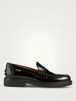 Leather Penny Loafers
