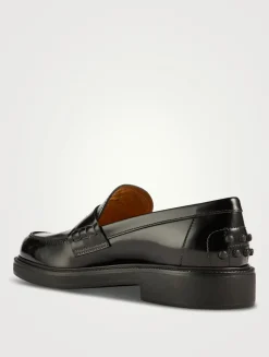 Leather Penny Loafers