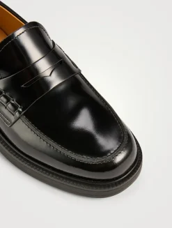 Leather Penny Loafers