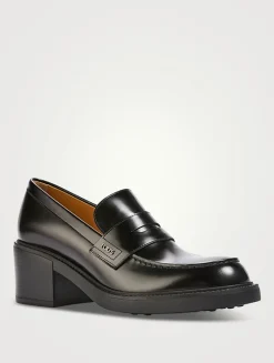 Leather Penny Loafers