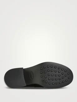 Leather Penny Loafers