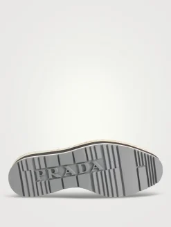 Leather Platform Oxfords