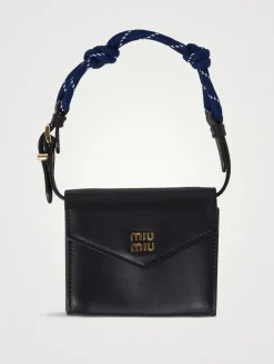 Leather Shoulder Wallet