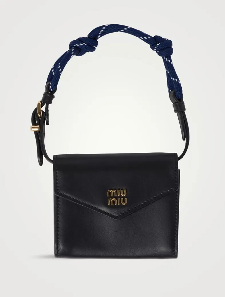 Leather Shoulder Wallet