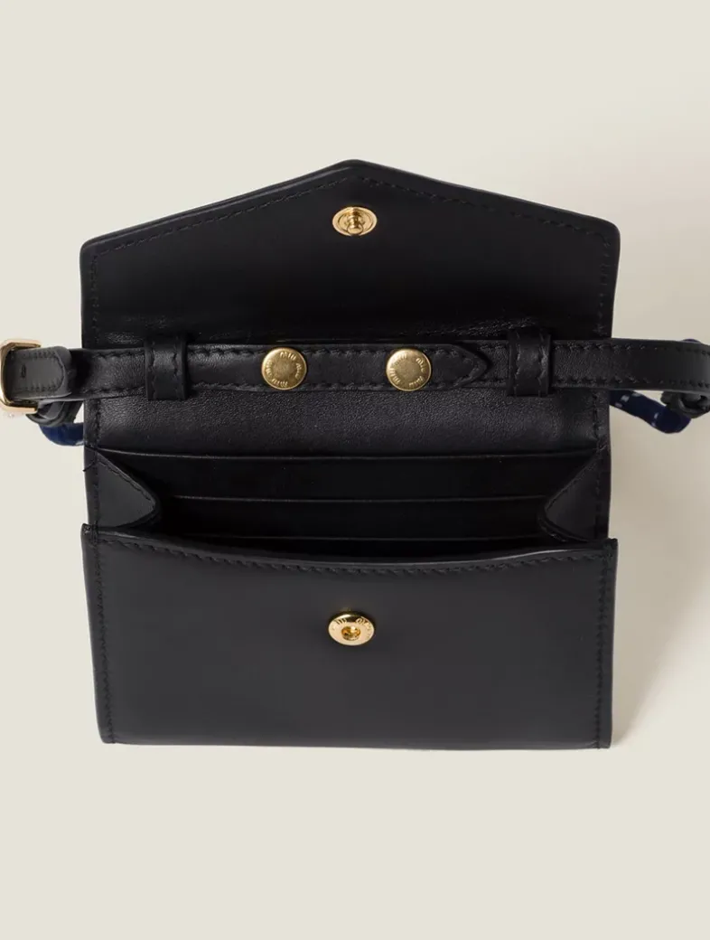 Leather Shoulder Wallet