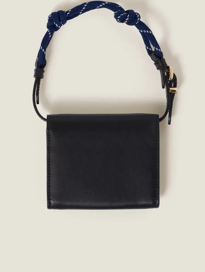 Leather Shoulder Wallet