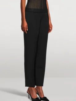 Leather Slingback Pumps