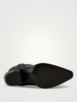 Leather Western Boots