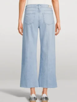 Leenah Wide-Leg Ankle Jeans