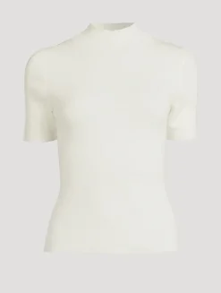 Leenda Regal Wool Mockneck Sweater