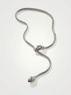 Legends Naga Lariat Necklace