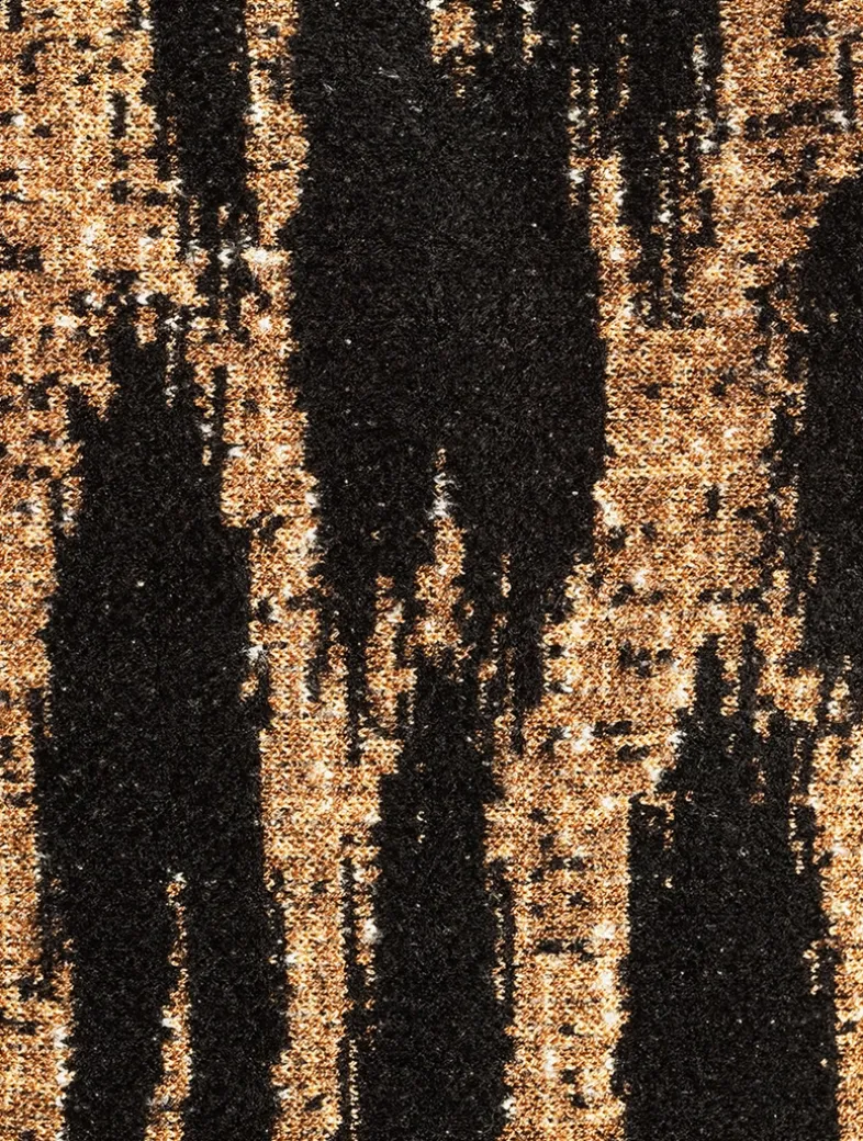 Leopard Jacquard Mini Dress